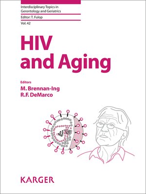 cover image of HIV and Aging